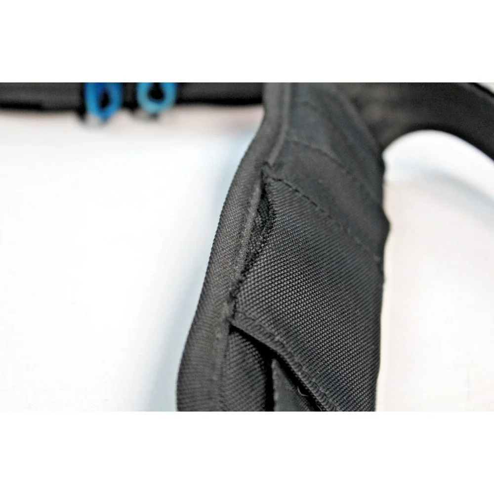 SOL Computer Table Messenger Bag Carry Case Padded Black Nylon Zipper 12 In Tech
